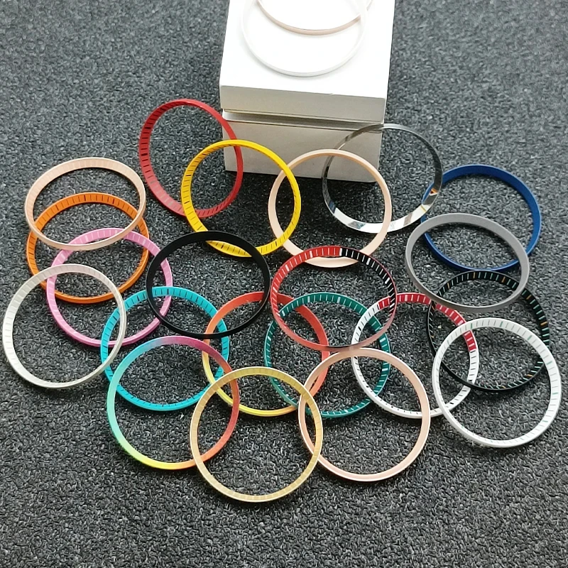 

Кольцо для часов подходит для AP Royal Oak SKX007 SKX009 SRPD Корпус часов Стальное пластиковое внутреннее кольцо NH35 NH36 Корпус часов Запасные части