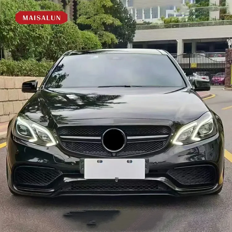 Facelift bodykit for Mercedes Benz W212 upgrade E63 AMG body kit car bumper headlight taillight front bumper rear bumper