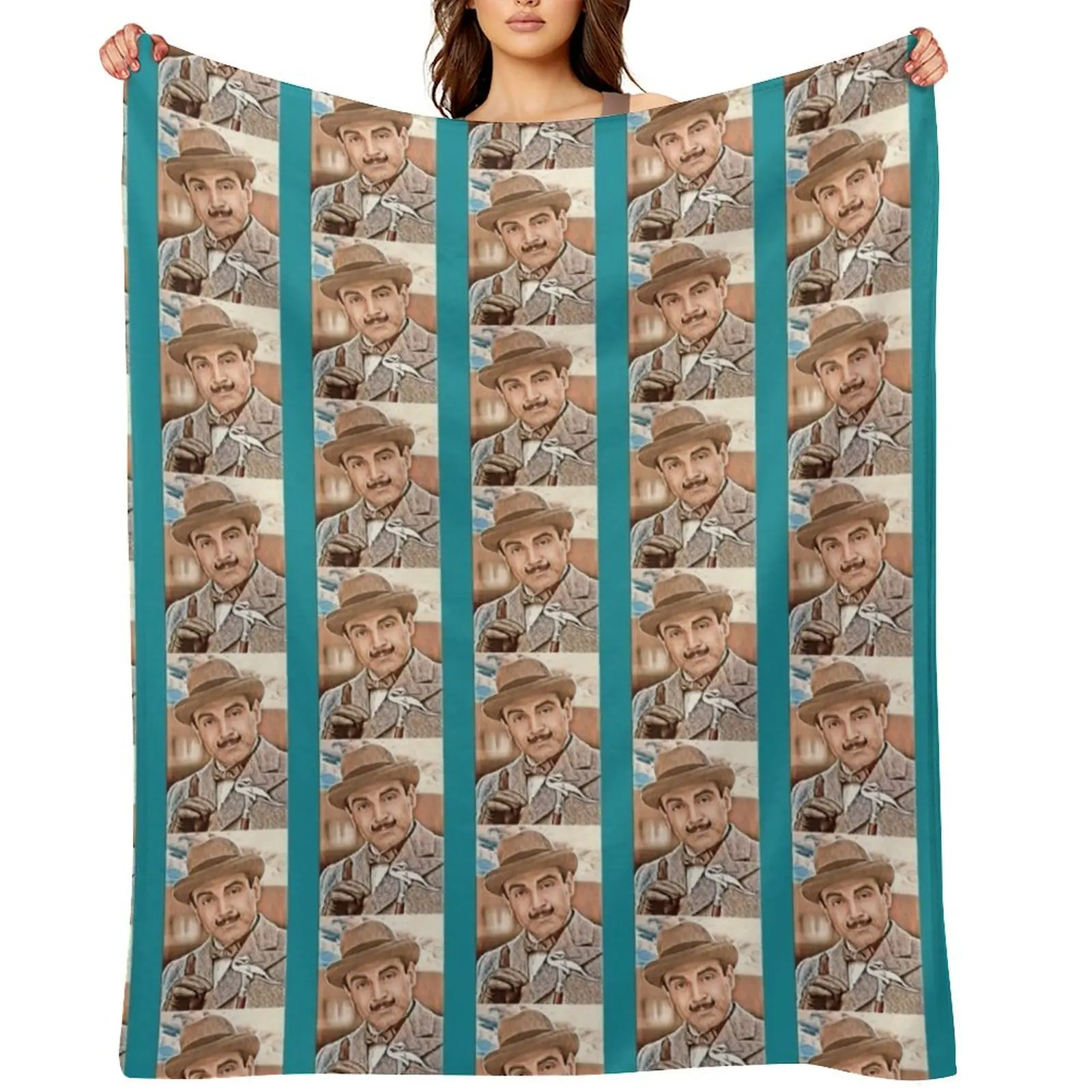 

Belgian, not french Throw Blanket Decoratives Plaid Hair Soft Big Blankets