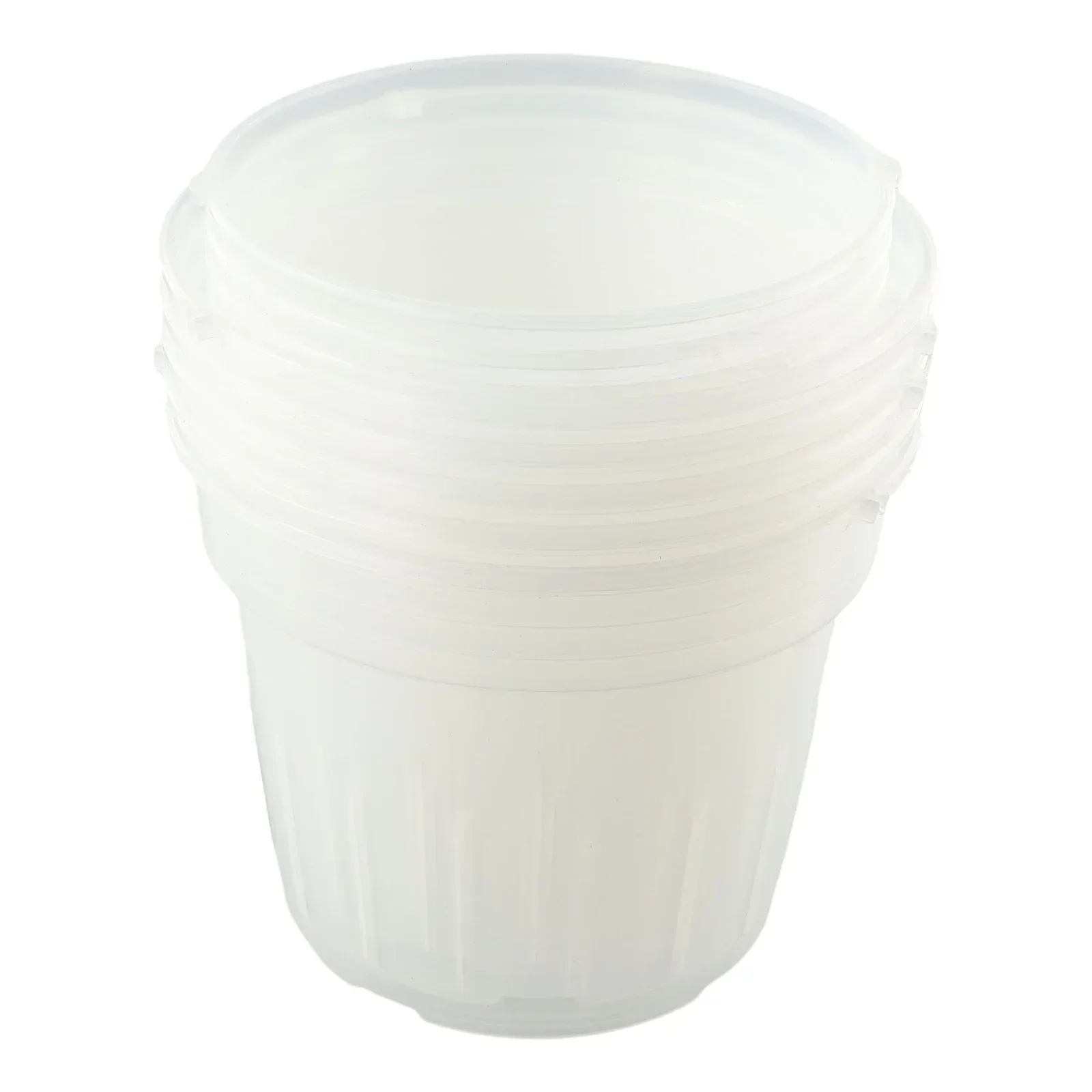 

Прозрачные пластиковые горшки для орхидей, 5 штук, большие, XL, с отверстиями, для домашнего декора