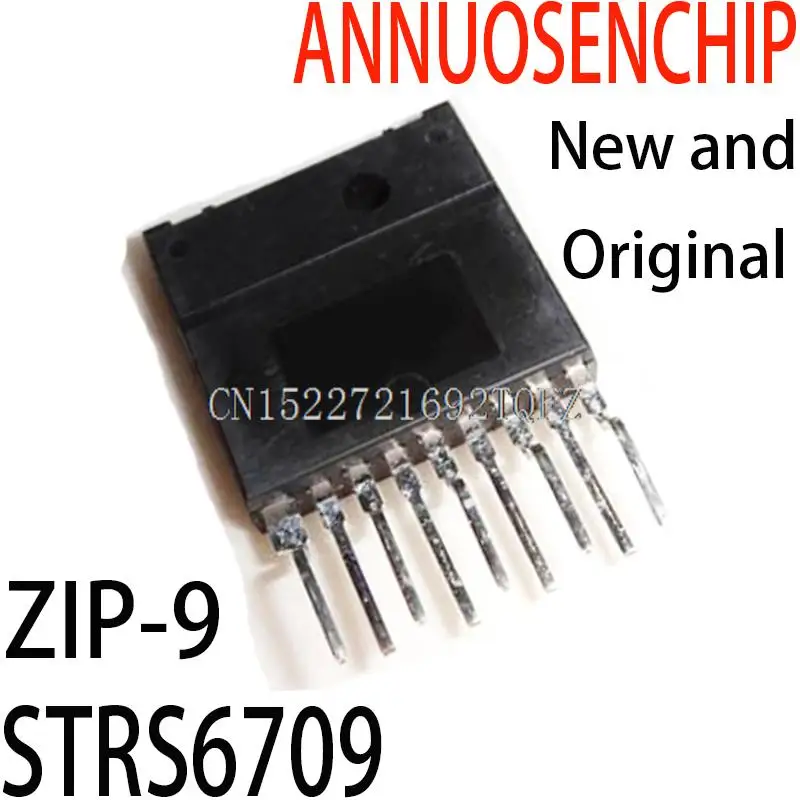 5PCS New and Original STR-S6709 ZIP-9 STRS6709