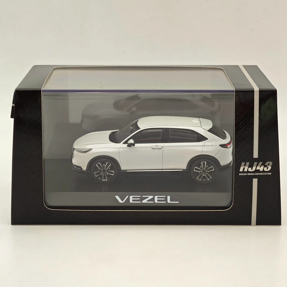 Hobby Japan 1/43 VEZEL Platinum White Pearl HJ431002PW Diecast Model Car Limited Collection Auto Toys Gift