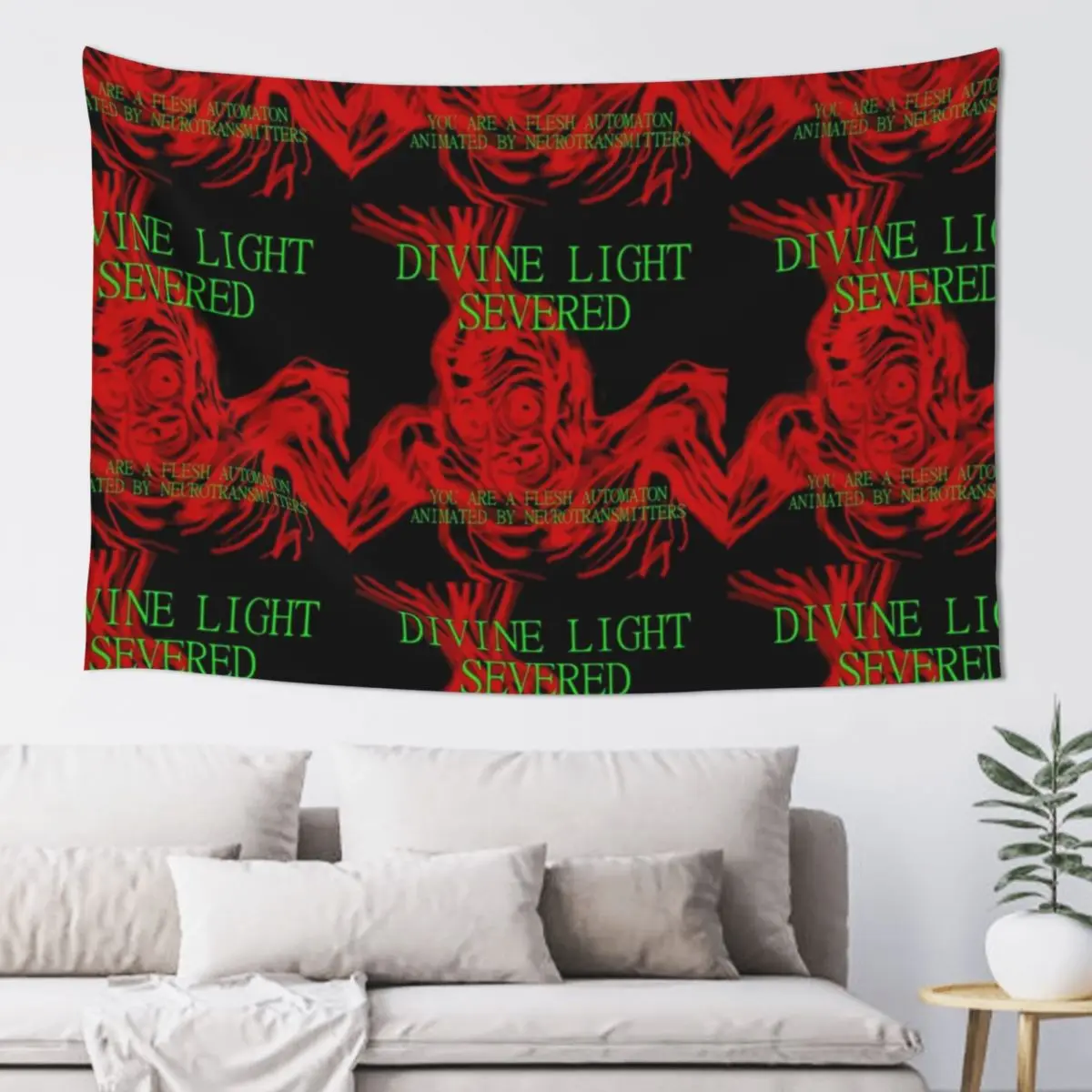 

DIVINE LIGHT SEVERED - Cruelty Squad Tapestry Room Decore Aesthetic Wall Carpet Tapestry