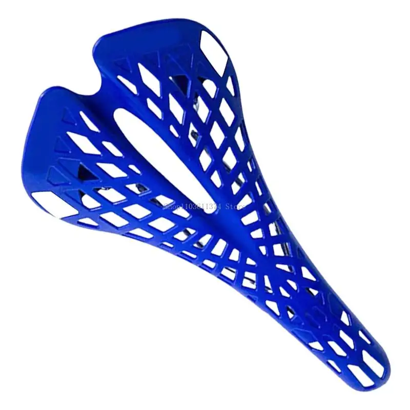 

Comfortable Bike Saddles Bike Road Mountain Bike Breathable Web Cushion Replacement Hollow Saddles