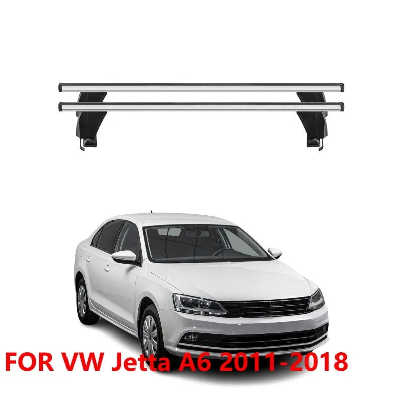 

Поперечины для багажника на крышу для VW Jetta A6 2011-2018, 2 шт., серые, алюминиевые