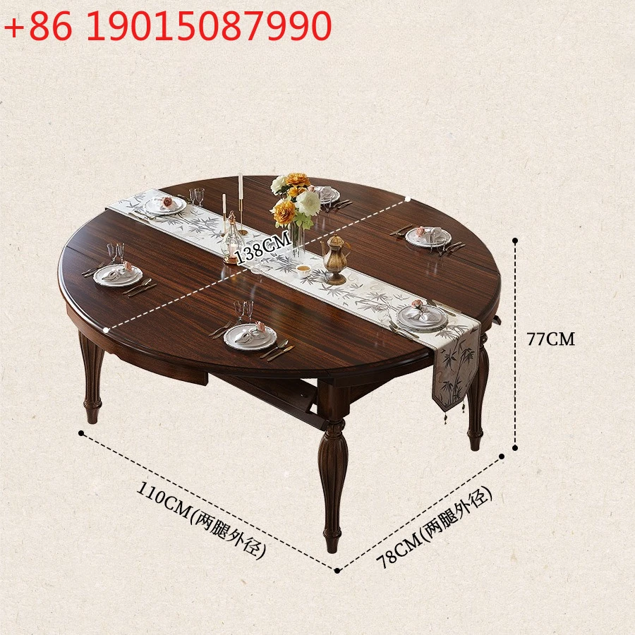 

Обеденный стол из цельного дерева, бытовой обеденный стол из старых денег, черного ореха, ретро, сельский, квадратный, круг, обеденный стол двойного назначения
