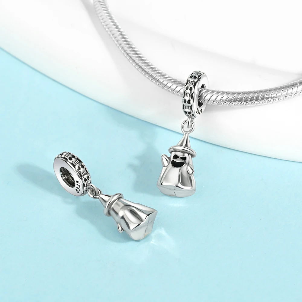 Charms Plata Skull …