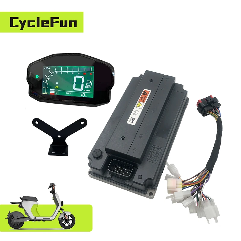 VOTOL EM-200/2 V2 BLDC تحكم 300A/550A مع شاشة DKD ل 4KW-6KW منتصف محرك محور عجلات المحرك الكهربائية على الطرق الوعرة الدراجات النارية #1