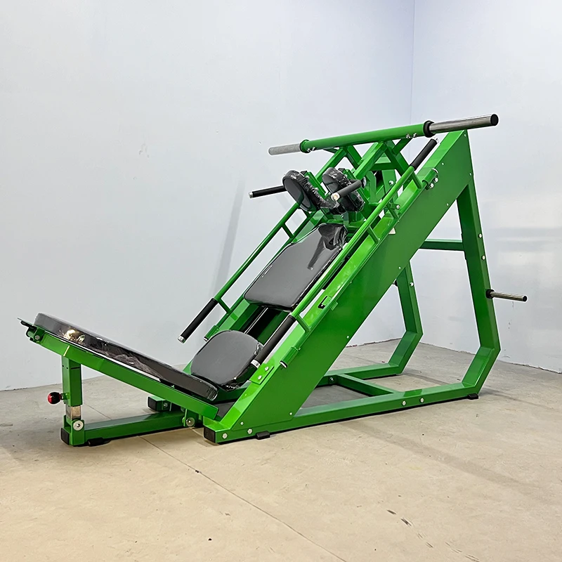 Factory Outlet Leg Press and Hack Squat Combo Machine with Adjustable Resistance for Commercial Gyms