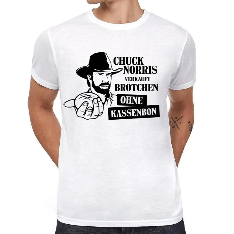Chuck Norris Vendu Petit Pain Sans Kassenbon Amusement Dicton Meme Drôle camiseta