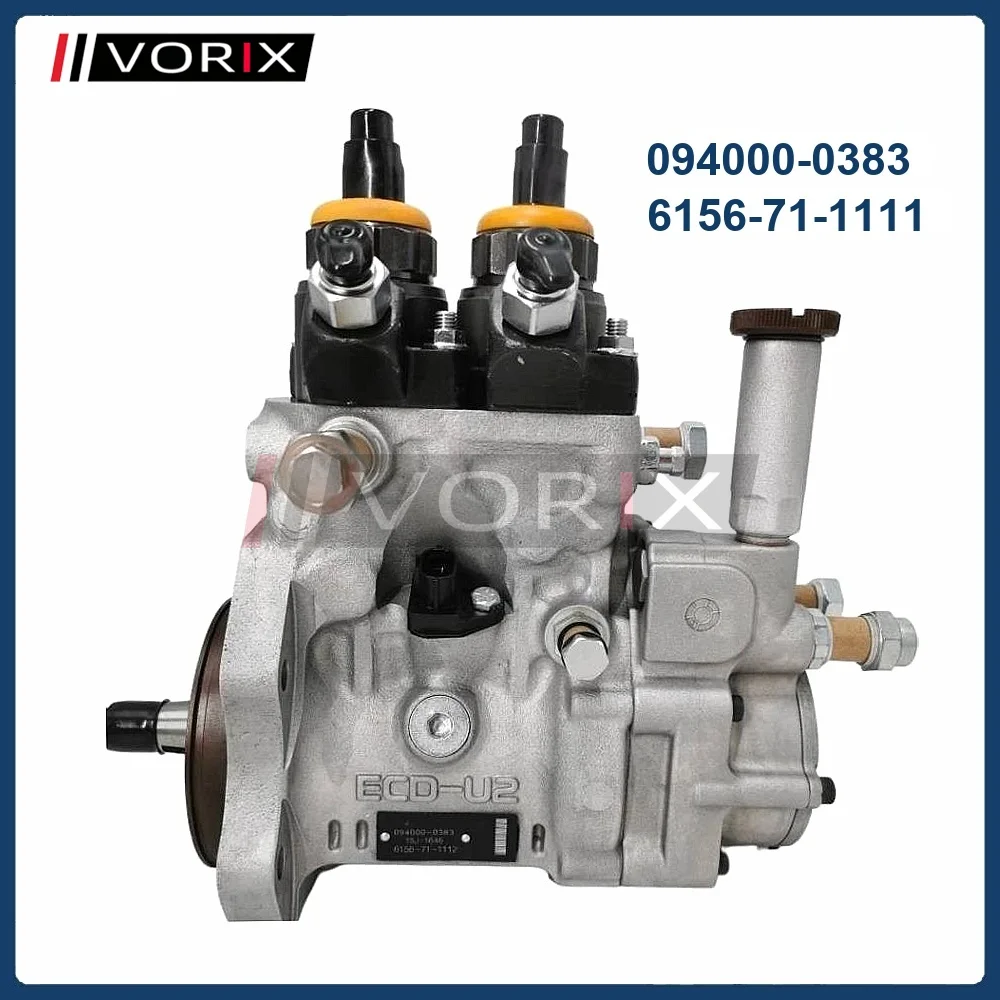 

094000-0383 6156-71-1111 Diesel Fuel Injection Pump for KOMATSU SAA6D125E-3