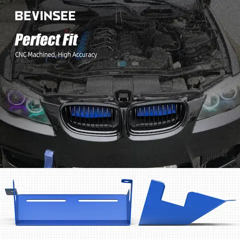 BEVINSEE Air Intake Scoops for BMW E90 E92 E93 323i 325i 328i 330i 335i 335d 2007-2012 10 best sales 335d e92 - №9