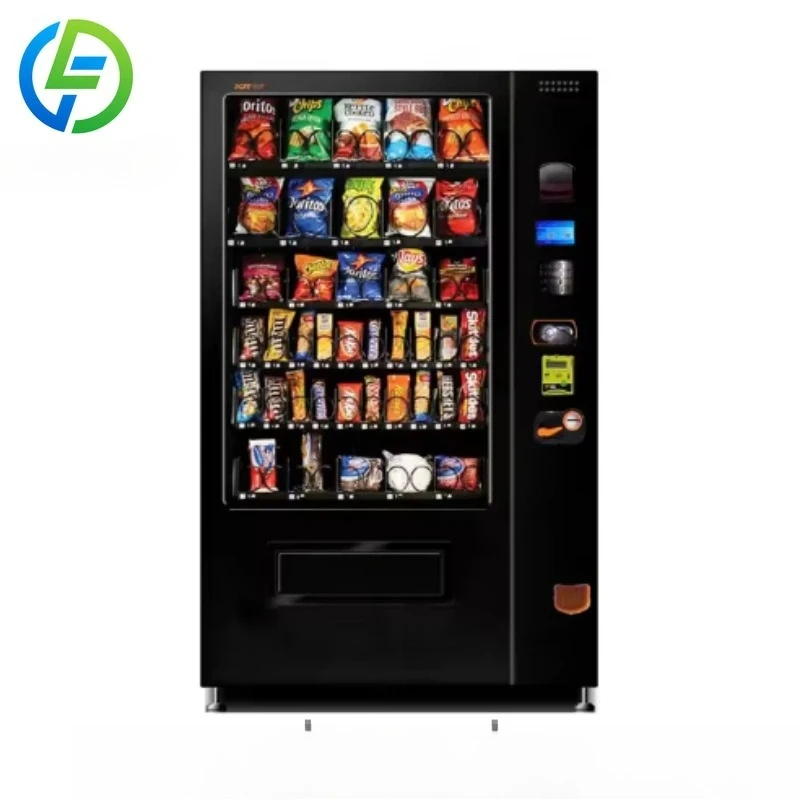 Smart Snack and Beverage Vending Machine for High Volume Locations