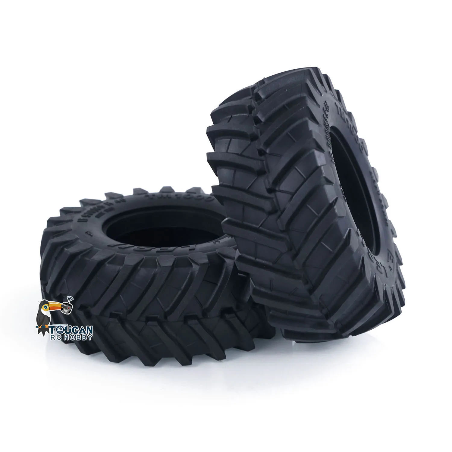 

Rubber Rear Wheel Tire Tyre Spare Parts for Toys LESU 1/14 RC Hydraulic Tractor AOUE 1050 Model