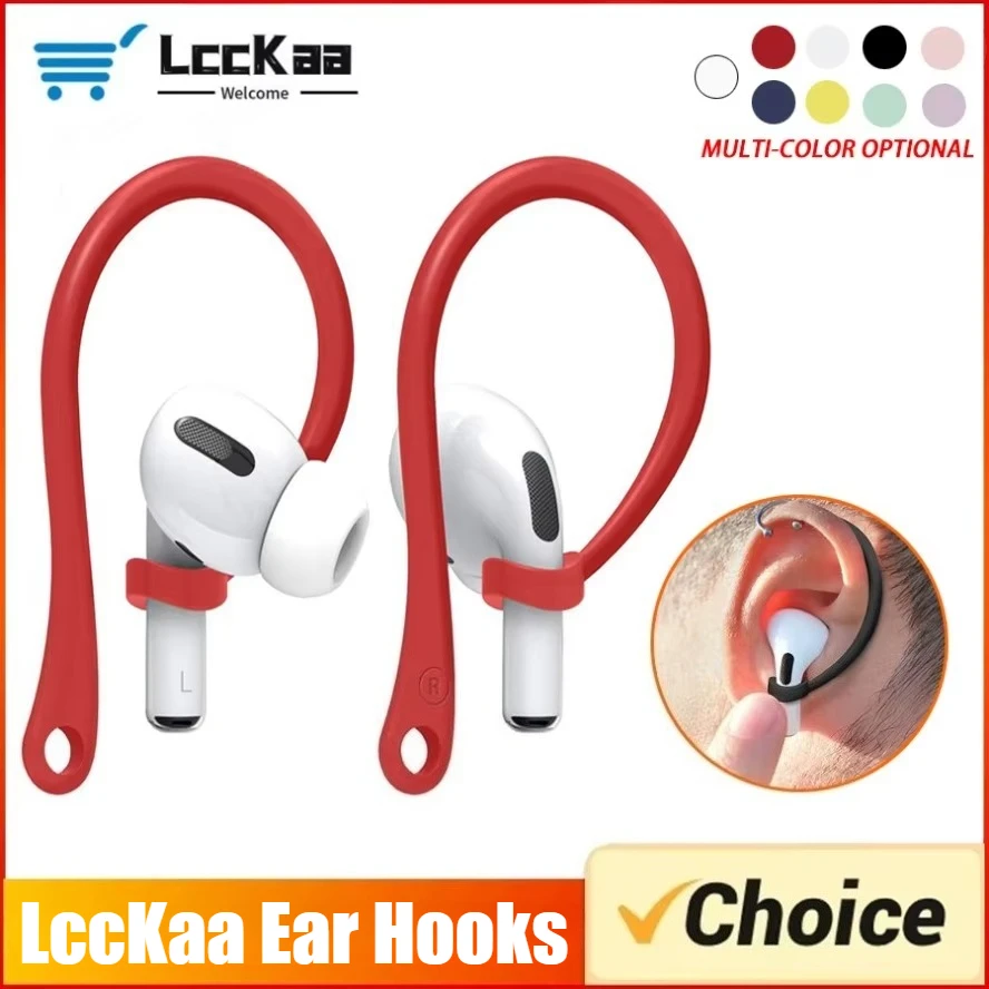 Silikon Bluetooth Kopfhörer Ohr Haken für Airpods 1/2 Pro Earpods Schleife Clip Headset Ohr Haken Ersatz Kopfhörer Zubehör