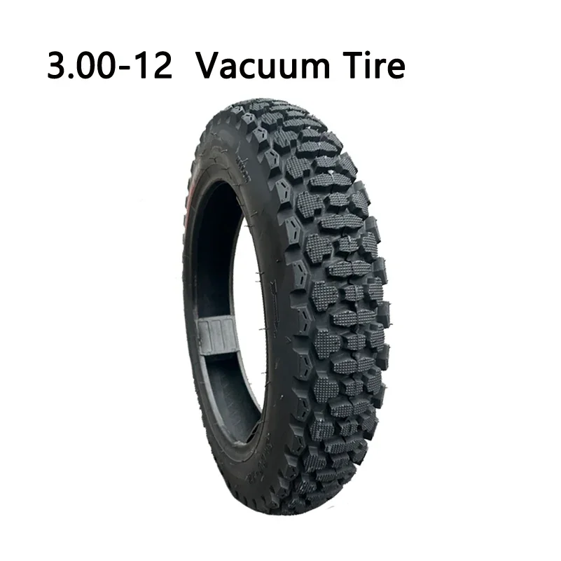 3.00-12 Steel Wire  Electric Tricycle Outer Tire 300-12 Vacuum Tire Thickening 300-12 Electric Vehicle Outer Tire