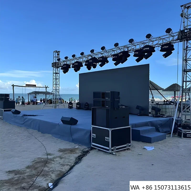 

Уличный светодиодный экран P2.604 для аренды, IP65, водонепроницаемый, 500x500/500x1000 мм, для музыкальных фестивалей, 5x3 м