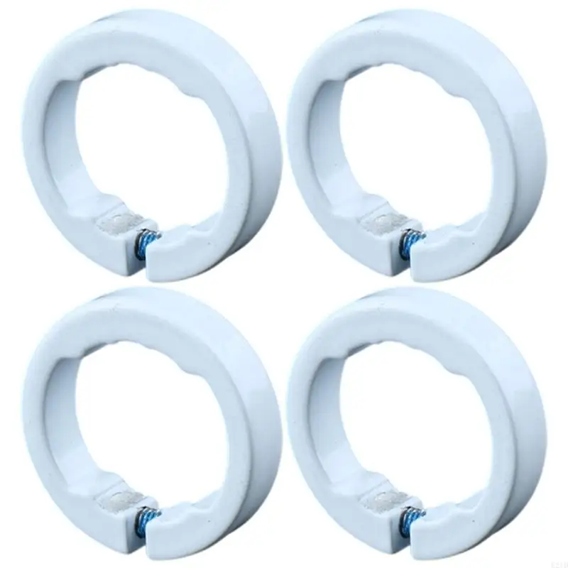 Bike Handlebars Lock Rings for 22.2 Mm Cycling Fit, Screw-Tight Aluminum Hardware for Steady Routine Care Tasks