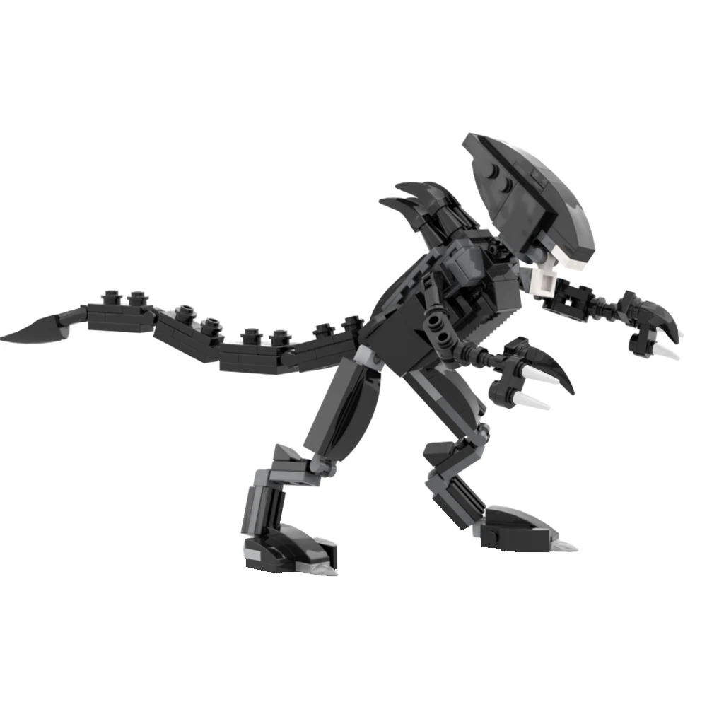 MOC Alien Monster Building Blocks Classic Movie Alien Queen Monster Bricks Model Toys Children Birthday Gifts Assemble Toys