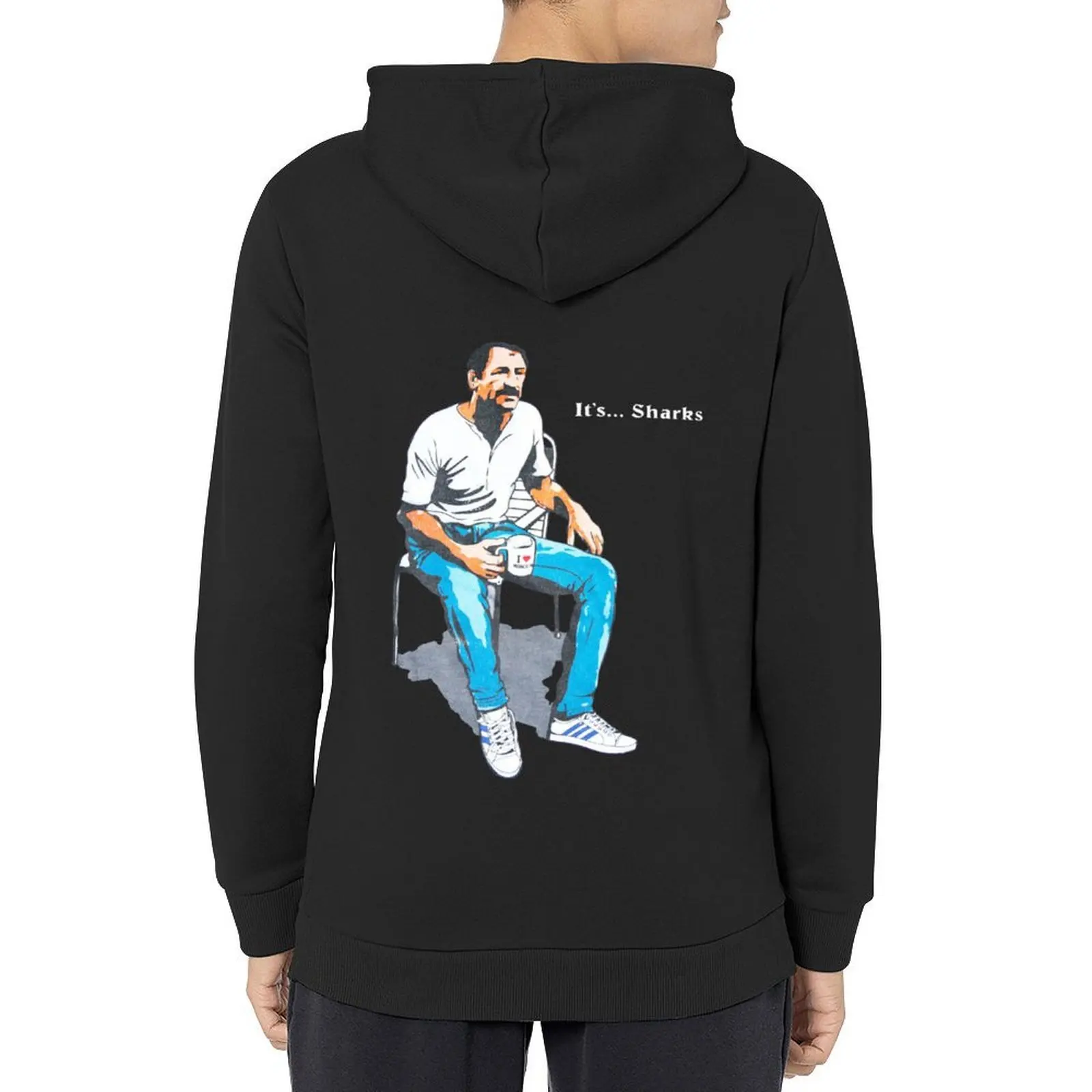 

Paul Sykes - Its Sharks Hoodie men clothing autumn new products men's coat men's sweat-shirt set men's hoodies