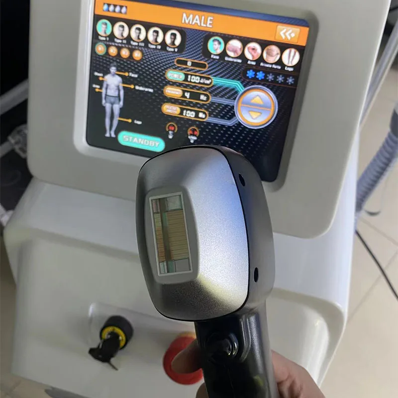 2022 big power and hHigh quality 808nm 755nm 1064nm beauty equipment laser hair removal machine diode laser hair removal machine