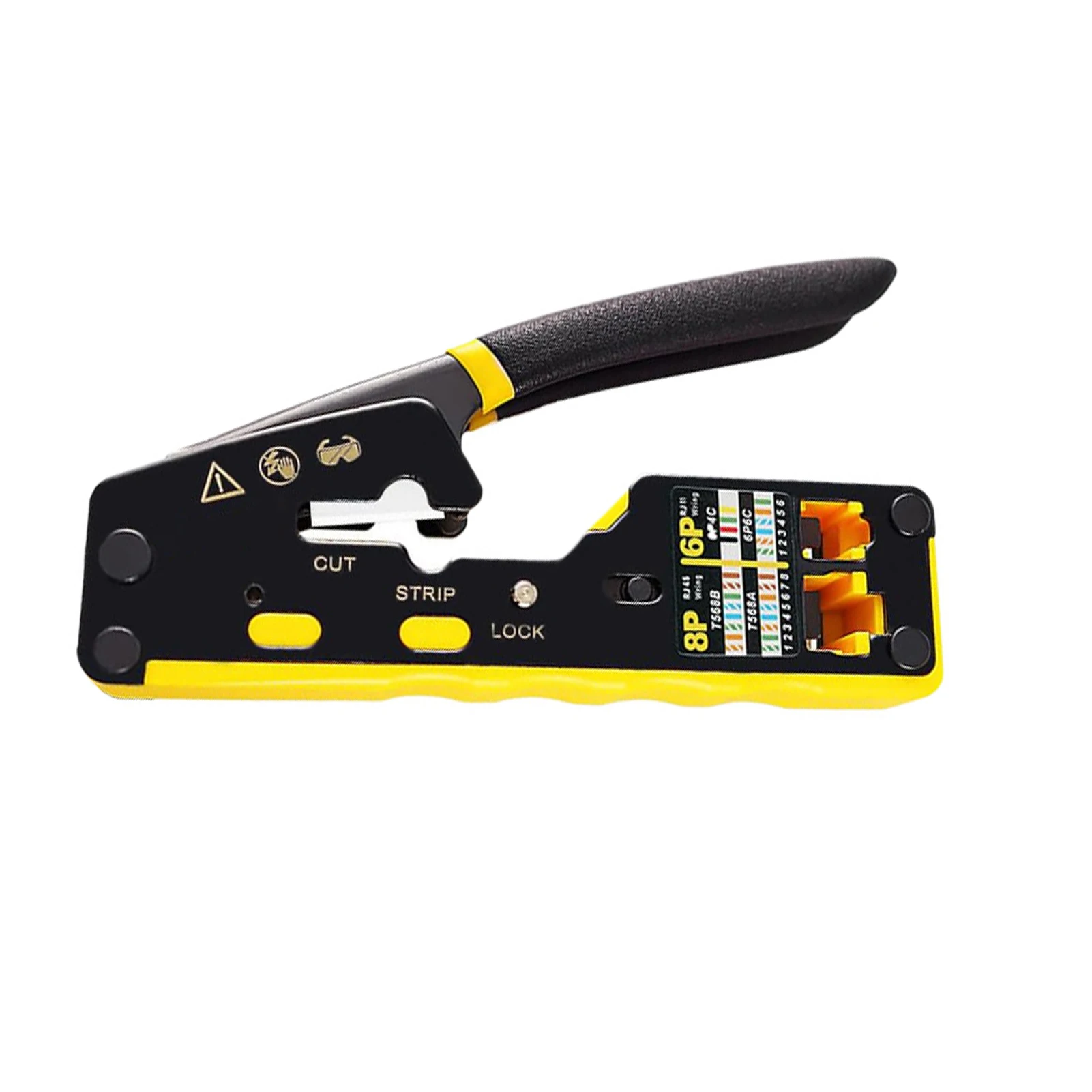 

Надежный и стабильный обжимной инструмент Cat8 для сетевых профессионалов, плоскогубцы для зачистки широкого применения