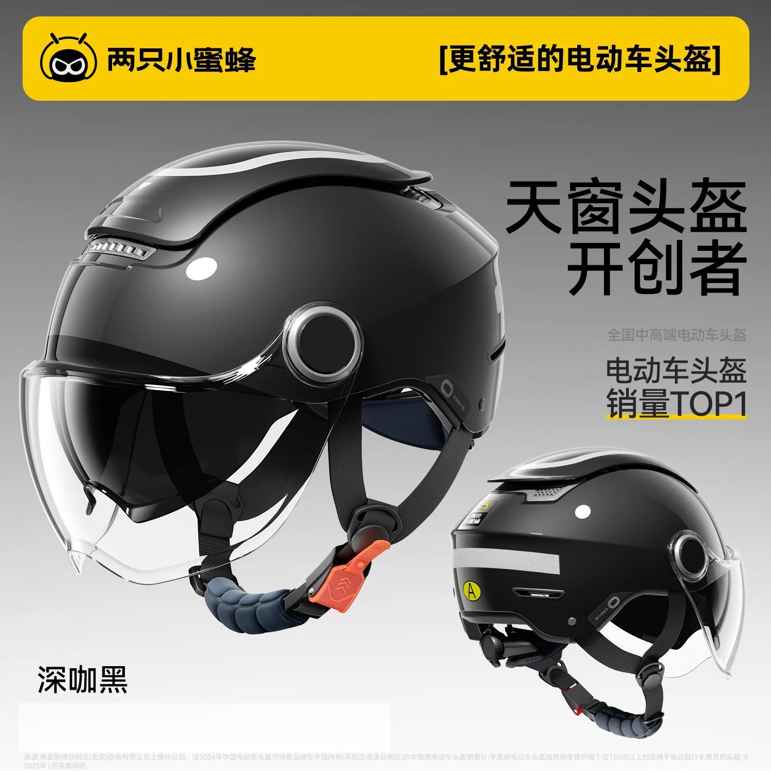 Ventilated Half Helmet Dual Visor Open Face Motorcycle Helmet Summer Riding Helmet Sunroof Design for Men Women