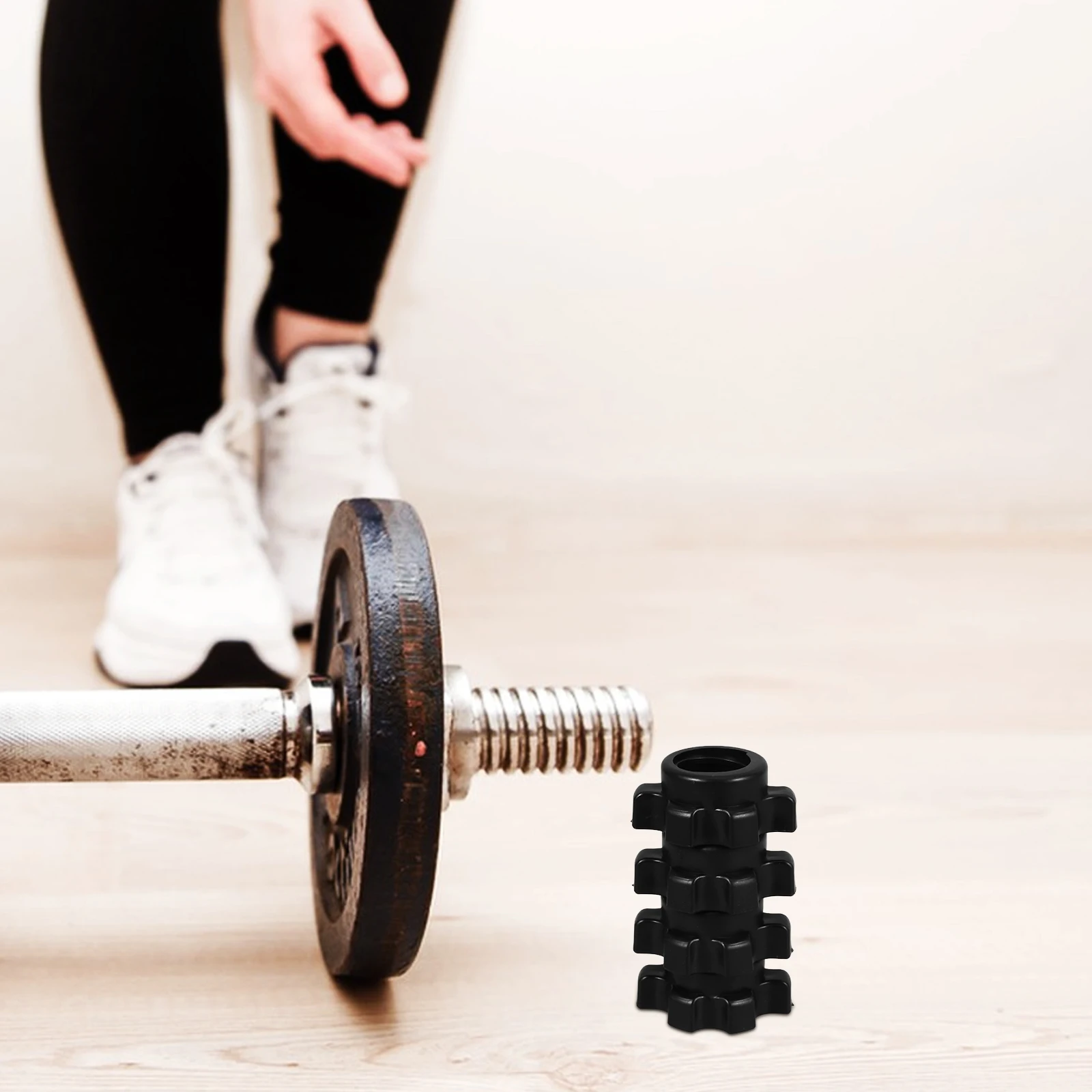 

4 Pcs Nut Accessories Dumbbell Screw Nuts Weight Plate Screws Round Fixed Dumbbells Replacement Fixing Fitness Equipment Work