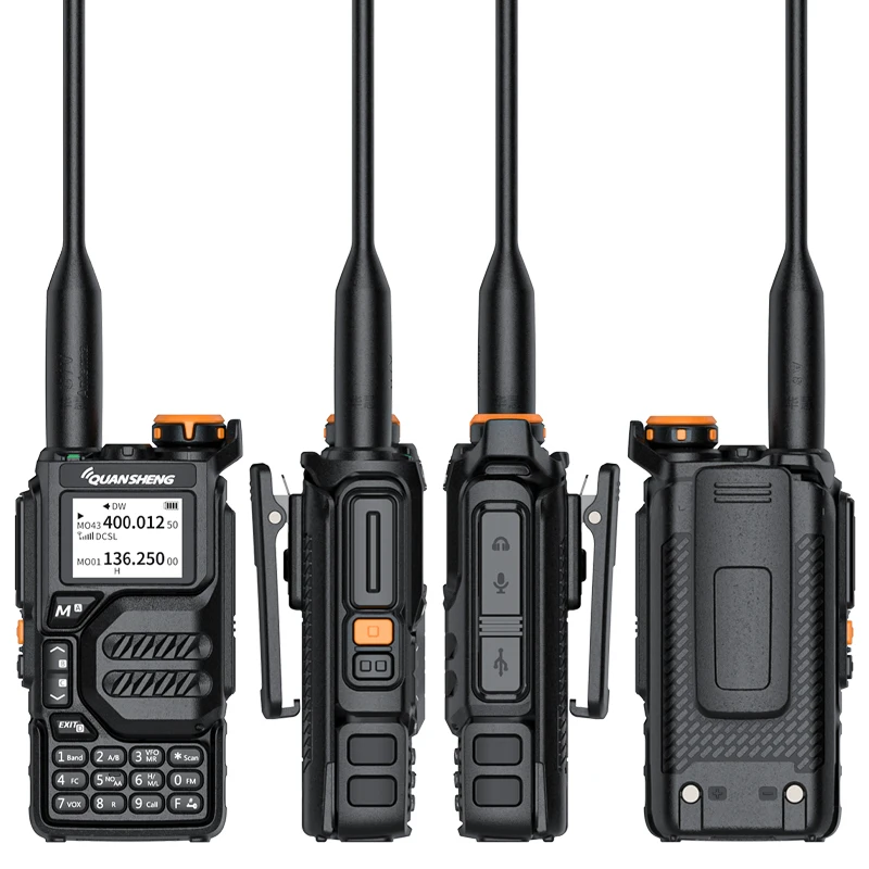 Quansheng UV K5 Walkie Talkie Portable Radio Am Fm Two Way Radio Commutator Station Amateur Ham Wireless Set Long Range Receiver