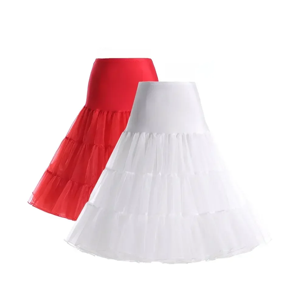 Crianças meninas 3 aros crinolina casamento concurso flor underskirt vestido de noiva deslizamento anágua