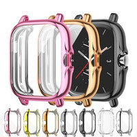 TPU Protective Cover For Amazfit GTS 4 Mini 3 2 Screen Protector Case For Amazfit Bip 6 5 3 U Pro Protection Shell Full Coque