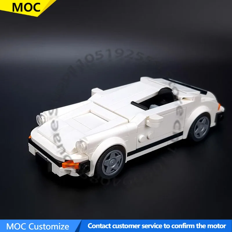 

279 PCS Speed King 911 Carrera 3.2 Speedster Studie Clubsport MOC Customize Modular Building Block Simple DIY Holiday Toy Gifts