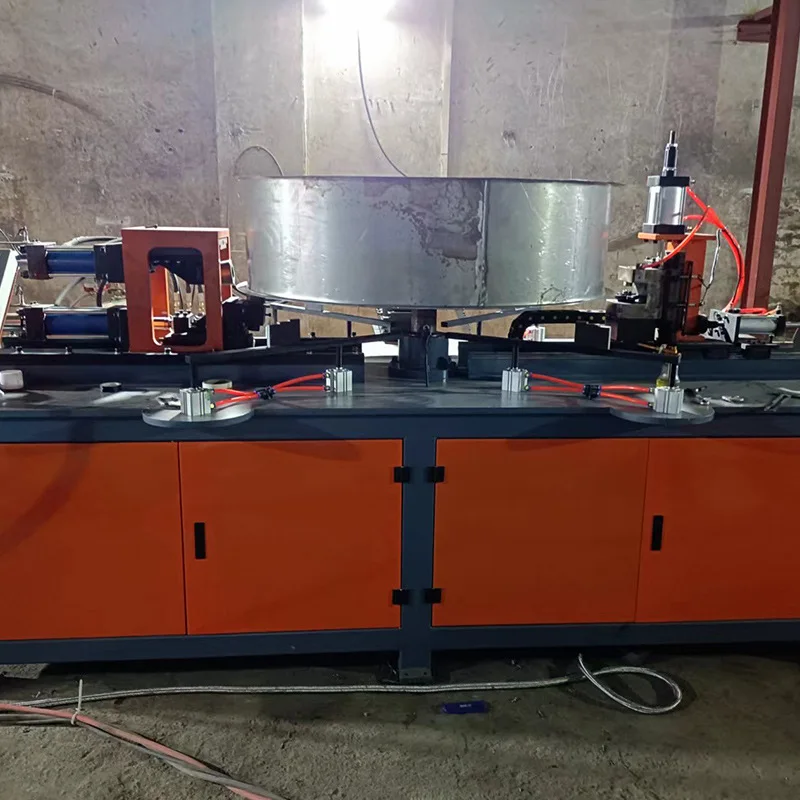 Customizable Fan Edge Pulling, Punching and Crimping Machine for Diverse Needs