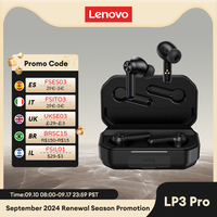 Original Lenovo LP3 Pro Wireless Waterproof Bluetooth Earphones HiFi Sound Earbuds Gaming Low Latency Headset HD Call With Mic