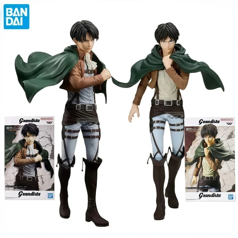 100-original-bandai-banpresto-attack-on-titan-levi-eren-static-pvc-collectible-desktop-hobby-figure-display-ornament-decor