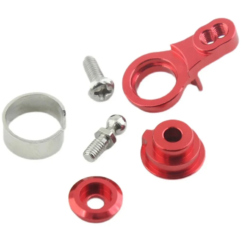 RC Car 1 Uds 25T Metal ajustable amortiguación Servo brazo Servo bocina para 1/10 coche trepador de control remoto TRX TRX4 TRX-4 TRX6 piezas de mejora
