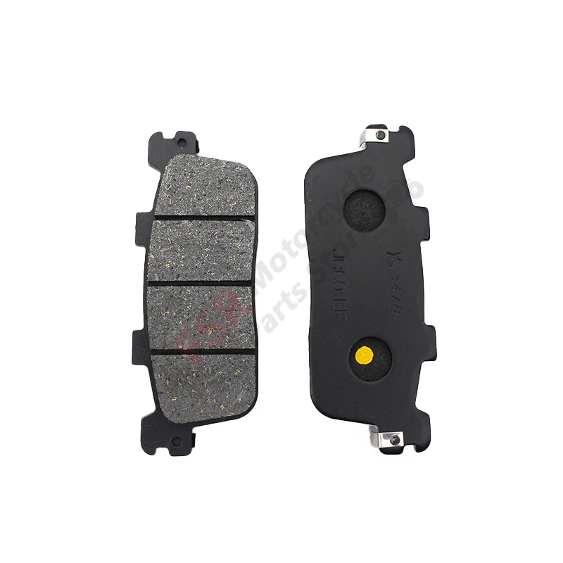 Kymco front and rear brake pads for Xciting 250 300 CT 250 300 S250 S350 L300 scooters 45105-LGE5-305 43105-LGE5-306