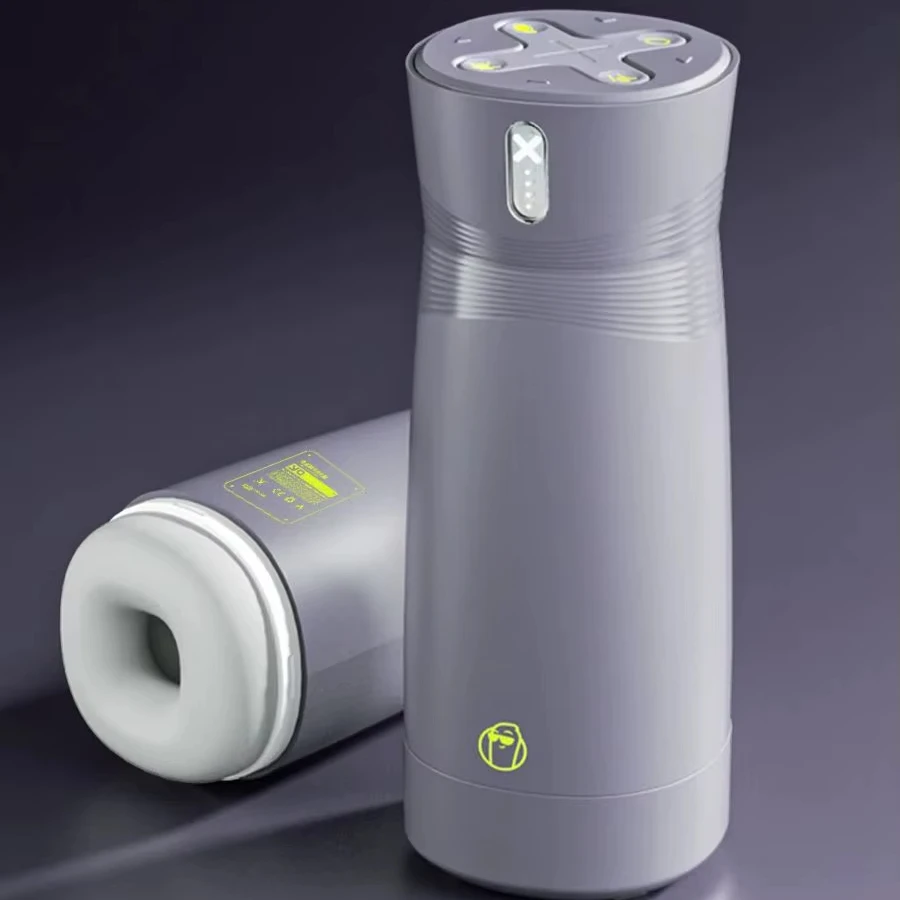 Jissbon Sucking Masturbator Men Automatic Masturbation Machine Heated Sex Toys for Men Pocket Pussy Penetration for Men Blowjob