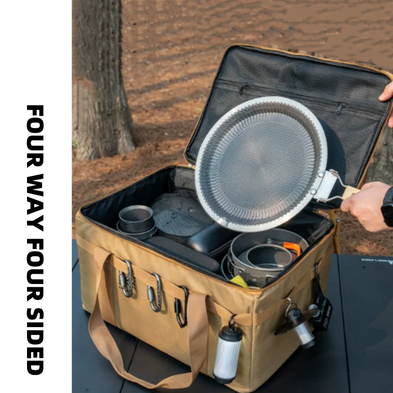 

Тактическая сумка для хранения большой емкости для кемпинга, посуда для кемпинга, пикника, посуда, сумка для хранения бензобака 30 л/40 л