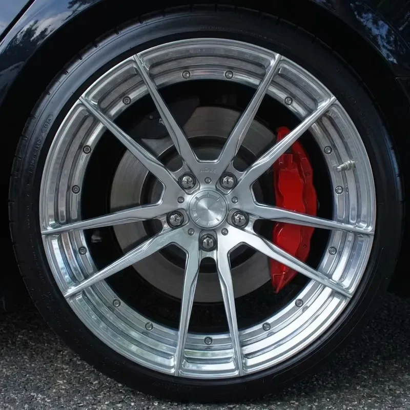 Custom Luxury Supercar Rims 20x10 5x130 Satin Bronze 1/2/3 Piece Forged Wheel ADV5.2 Style Compatible With