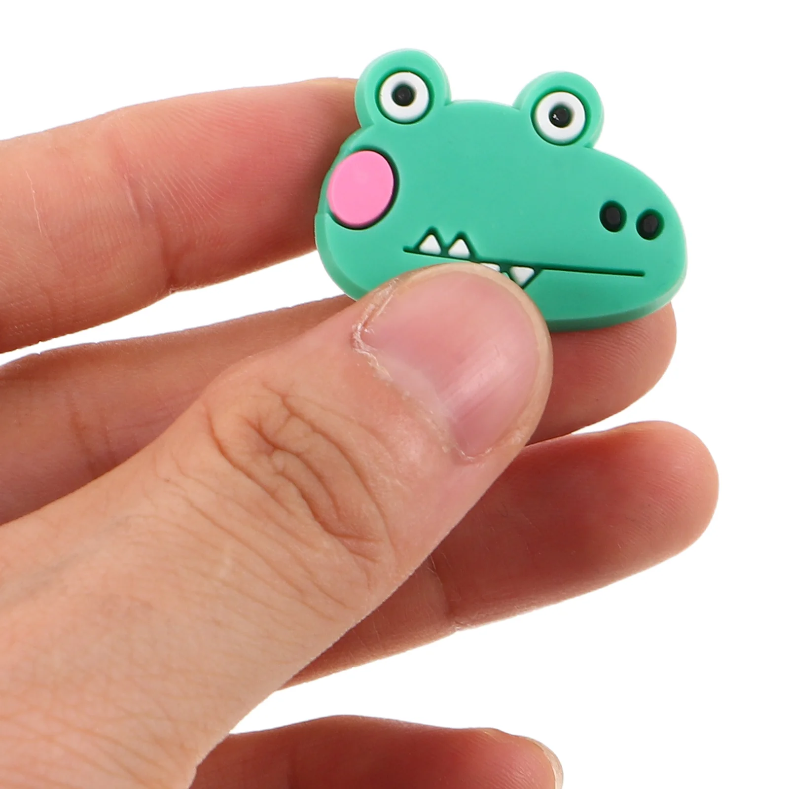 

40pcs Animal Shaped Cute Dinosaur Pen Charms Clips For Kids School Reward Supplies Classroom Prize Accessories