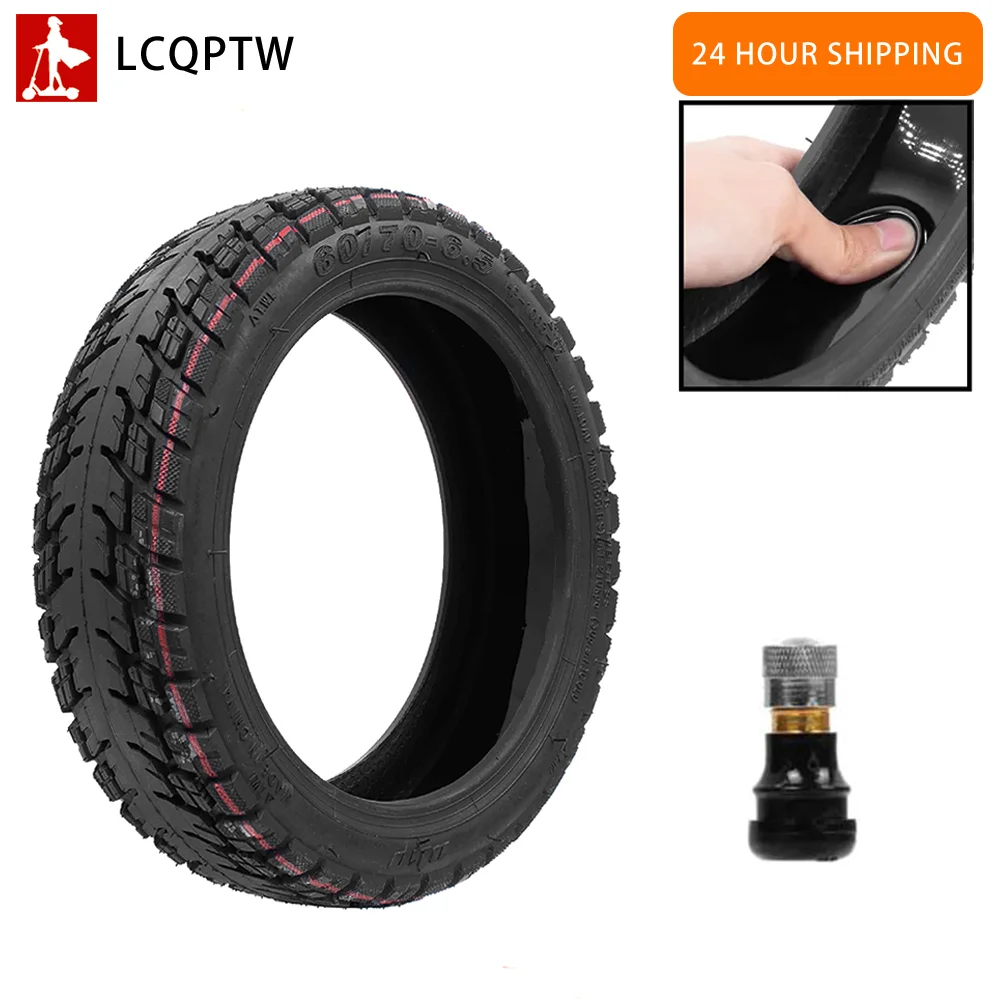 

60/70-6.5 Self-healing Tubeless Tire For Ninebot Max G30/D/LP Off-Road Vacuum Tire Electric Scooter Explosion-Proof 10INCH Tire