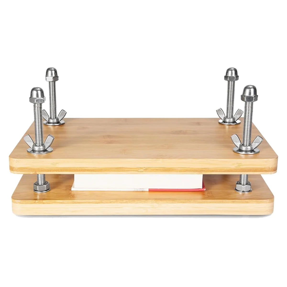 SLQZT Rilegatura di libri, libro di bambù in legno, kit portatili per forniture per rilegatura