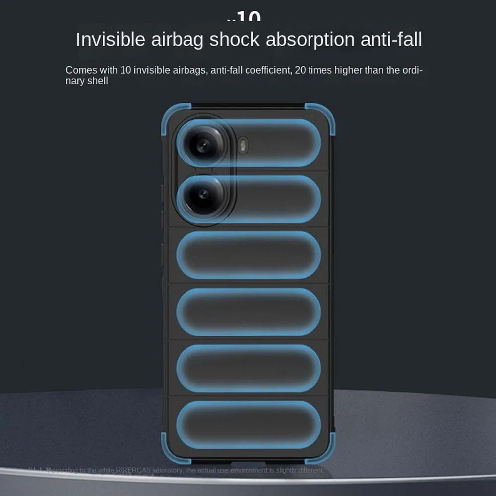 Shockproof Case For Mi Poco X5 X6 X7 Pro Phone Cover For Mi X7 X6 X5 C75 C65 Liquid Silicon Coque