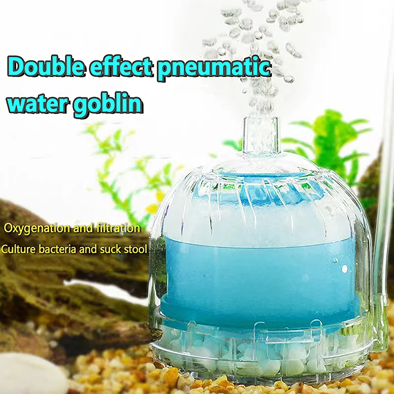 Mini Aquarium Fish Tank Diving Water Pump Filter Biochemical Sponge Filter Aquarium Water Biological Fish Tank Filter Accessorie