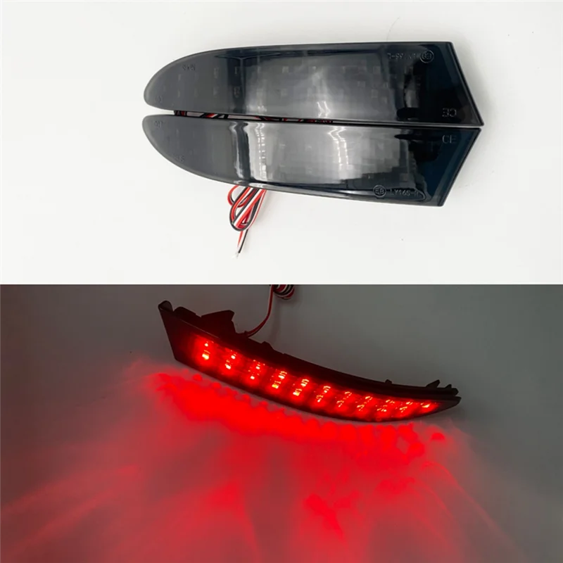 Rear Bumper Left+Right Reflector Tail Light Lamp Taillight for X3 2014-2017 Car Decorative 63257352209 63257352210