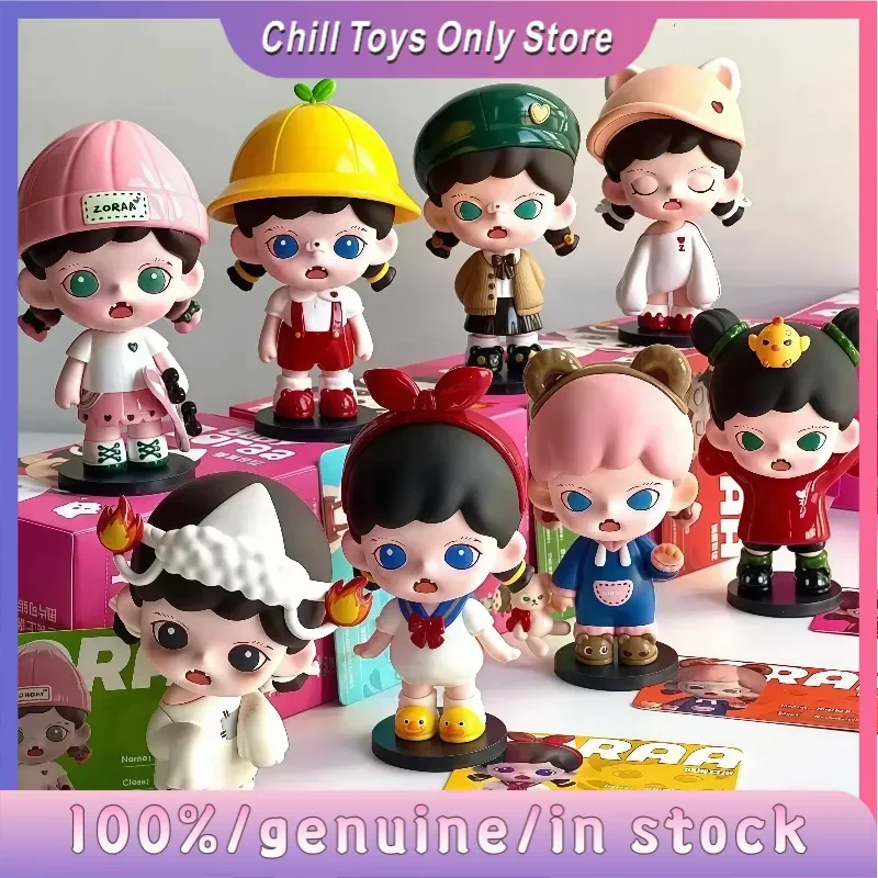

Genuine TNTSPACE Zoraa Mischief Diary Series Blind Box Collectible Figure Ornament Kawaii Toys Anime Gift For Boys Girls Fans