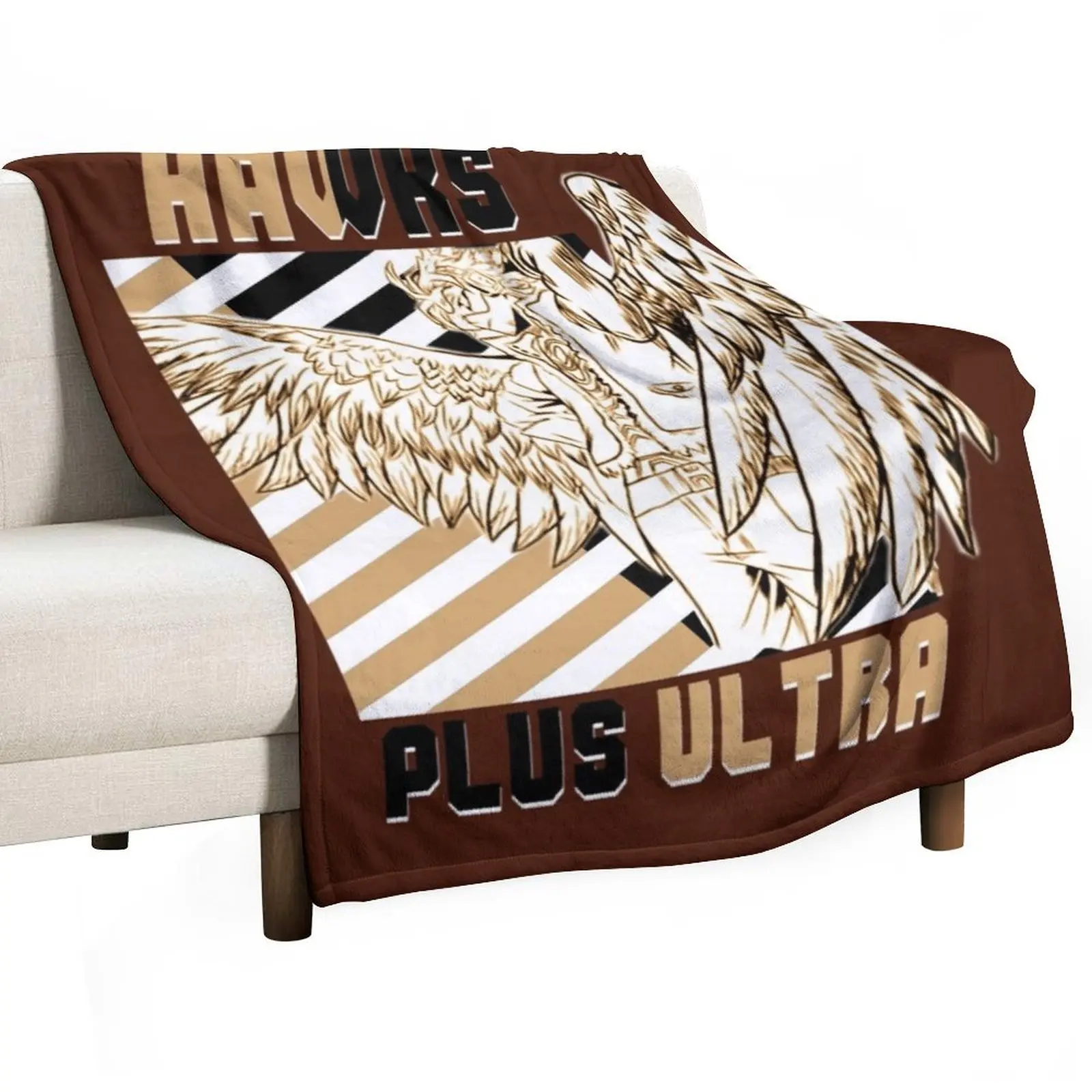

Keigo Takami (Hawks) PLUS ULTRA \t \t Throw Blanket Cozy Throw Blanket Birthday Gift for Him Her