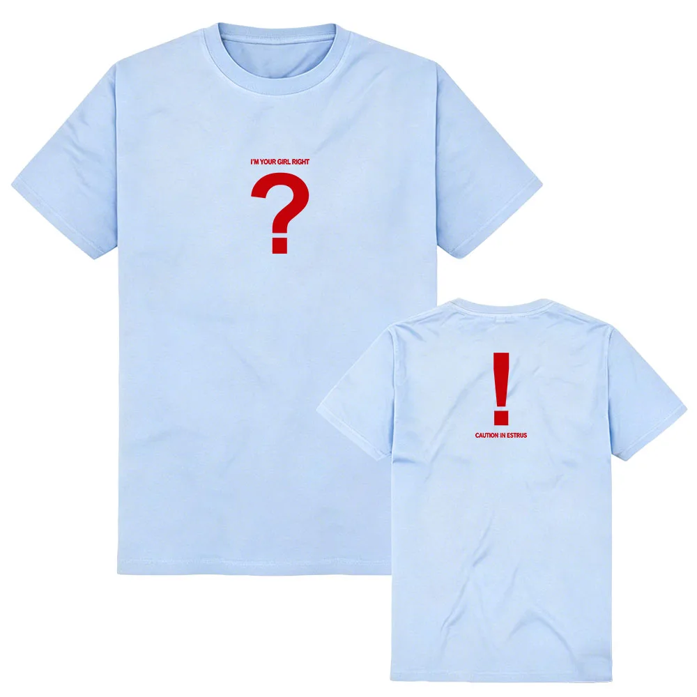 EU SOU A SUA MENINA, CÊMO NÃO? Camiseta Tee Tove Lo ESTRUS com Design de Álbum, Gola Redonda, Manga Curta, Algodão, Feminina, Estampa Gráfica, Merchandise Macio Unissex