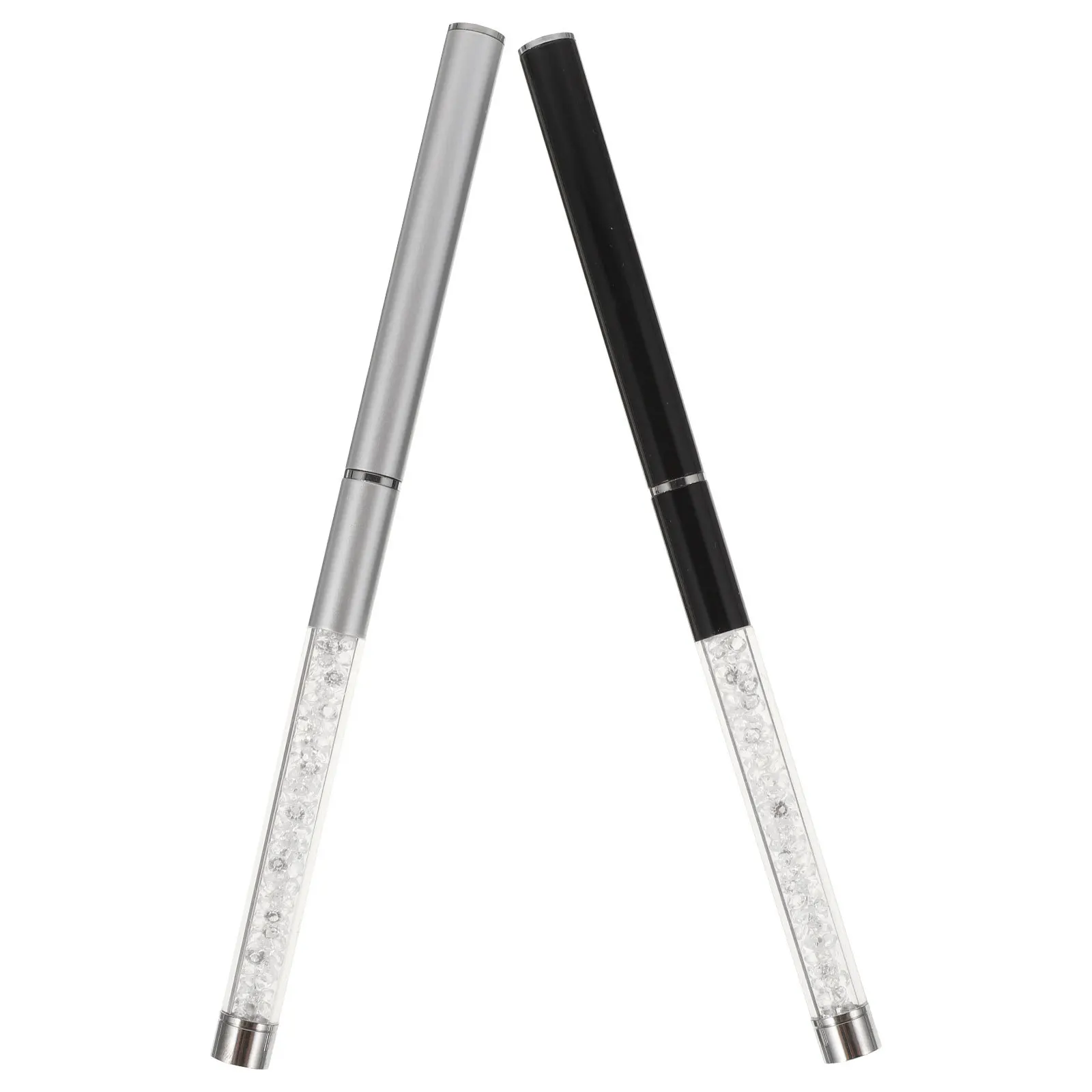 2Pcs Eyelash Brush Eyebrow Grooming Mascara Wand Makeup Supplies Lash Curl Comb for Salon Home Travel Lightweight Portable